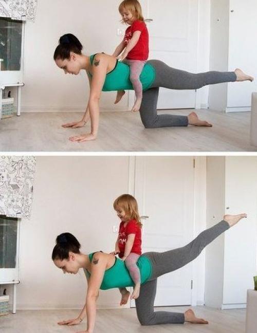 Ребенок тренировкам не помеха. 01