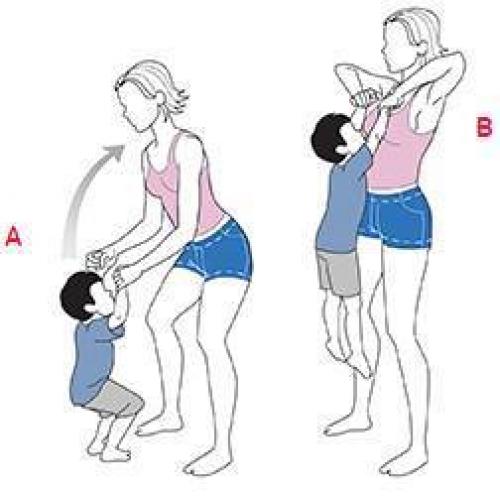 Упражнения дома с ребенком. 02 Упражнения дома с ребенком. 02