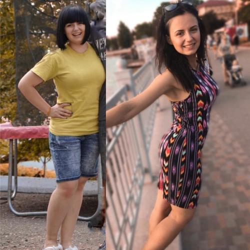 - 25 кг!  Девушка похорошела так! 05