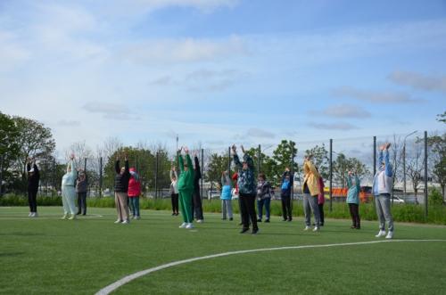 Этим летом в спортивной зоне парка авиаторов стартовал исследовательский проект Фитнес под Открытым Небом. 03