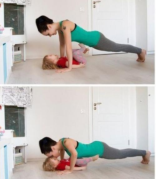 Ребенок тренировкам не помеха. 04