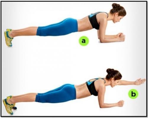 Тренировка в планке!  Мы приводим в тонус все группы мышц. 01