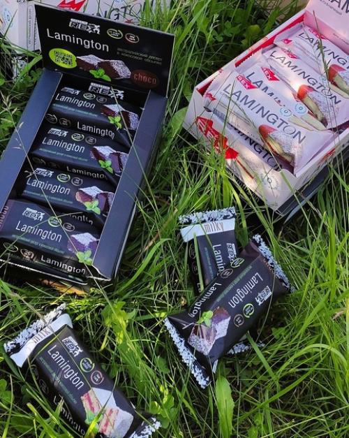 Брауни, ламингтоны, вафли, мюсли, печенье, батончики с сывороточным протеином и коллагеном - поступление Protein Rex и Роял кейк. 02