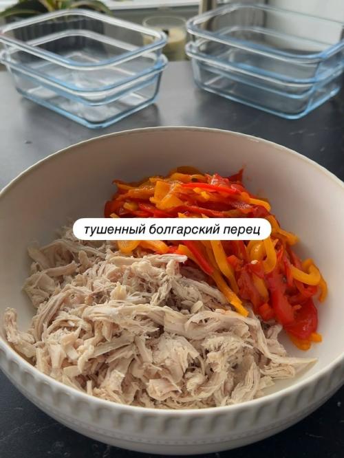 Салат с грибами минус 5 кг/готовлю сбалансированный ужин на 4 дня. 01