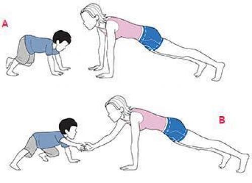 Упражнения дома с ребенком. 03 Упражнения дома с ребенком. 03