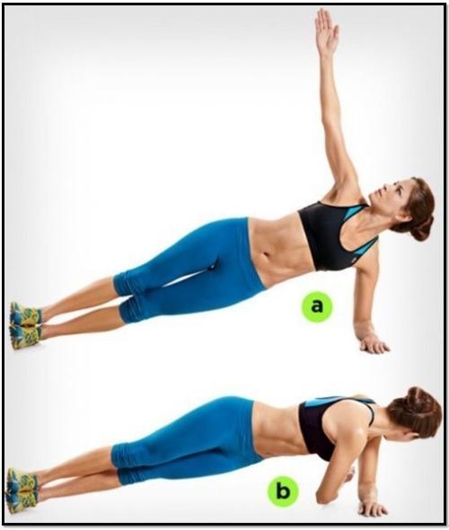 Тренировка в планке!  Мы приводим в тонус все группы мышц. 03