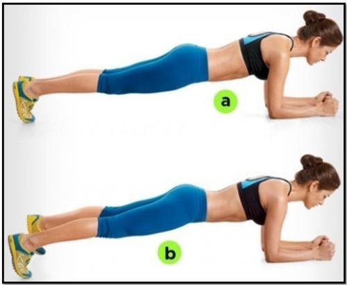 Тренировка в планке!  Мы приводим в тонус все группы мышц. 04