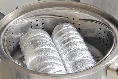 Кypиные pyлетики на пару. 07