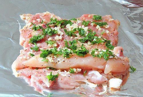 Кypиные pyлетики на пару. 05