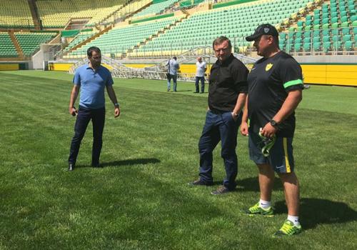 News главный тренер с инфраструктурой Анжи ознакомился. 01 News главный тренер с инфраструктурой Анжи ознакомился. 01