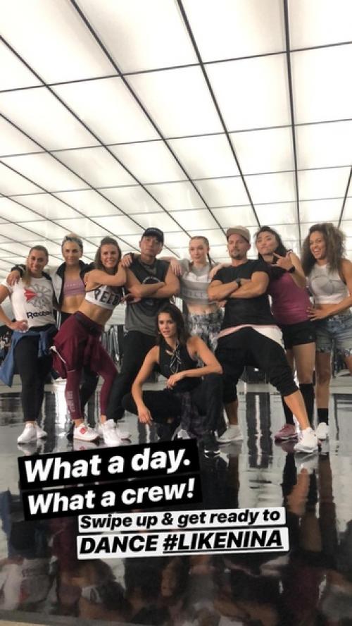 Reebok x Les Mills вместе с нинадобрев запускают новую программу тренировок Bodyjam Танцуй Какнина. 02