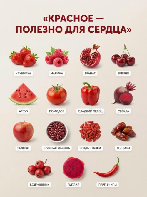 Цвет твоей еды - это не случайность, а важный сигнал для организма. 01