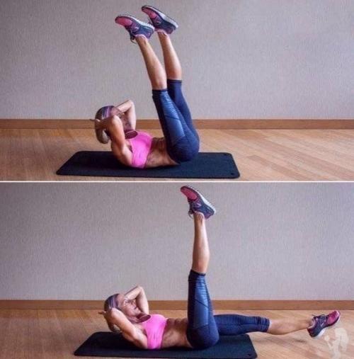 Мы прокачиваем животик! 06