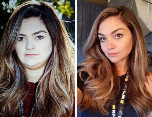 Вместе с похудением меняется и внешность! 04