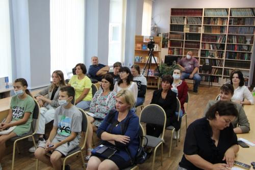 В читальном зале центральной библиотеки прошел тренинг Основы Здорового Питания. 02