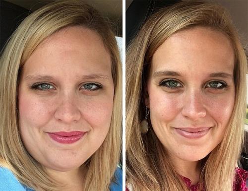 Вместе с похудением меняется и внешность! 01