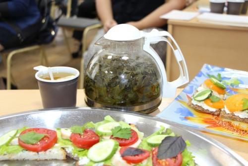 В читальном зале центральной библиотеки прошел тренинг Основы Здорового Питания. 09