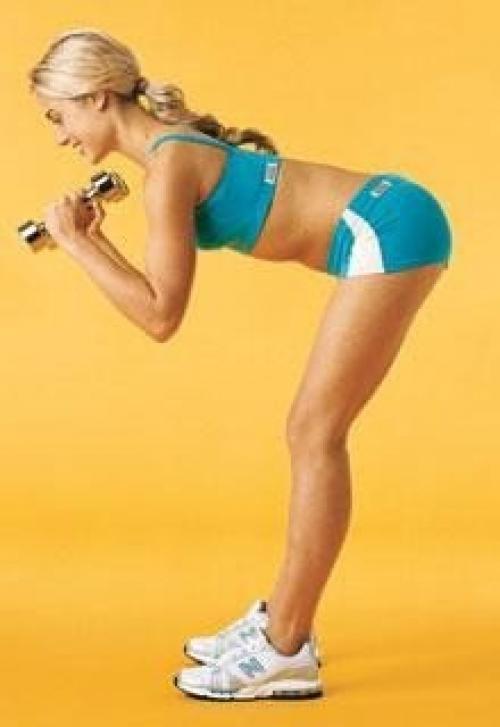 Упражнения для стройных ног и красивой спины. 01