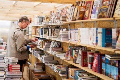 Одним из наиболее ярких летних мероприятий стал литературный парк книжные аллеи 2019. 01