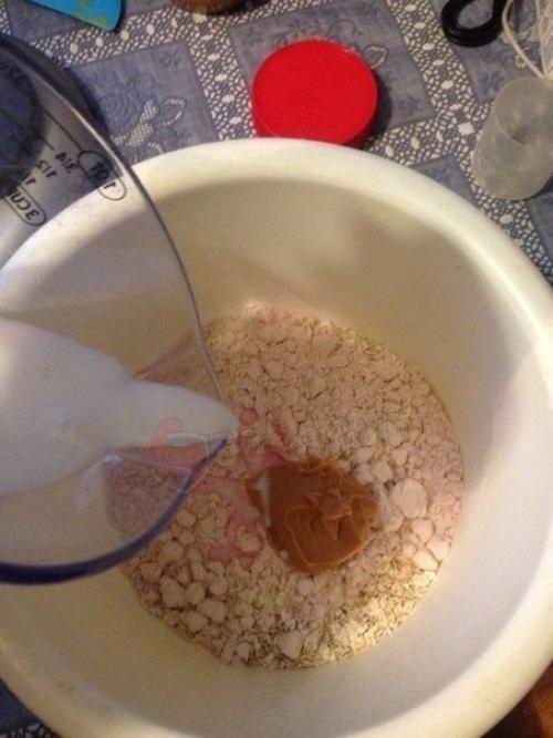 Протеиновые батончики.  Всего 4 ингредиента и 10 минут на приготовление! 04