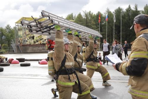 PROжаркий Crossfit.  Команда ди Единство 1 место. 03