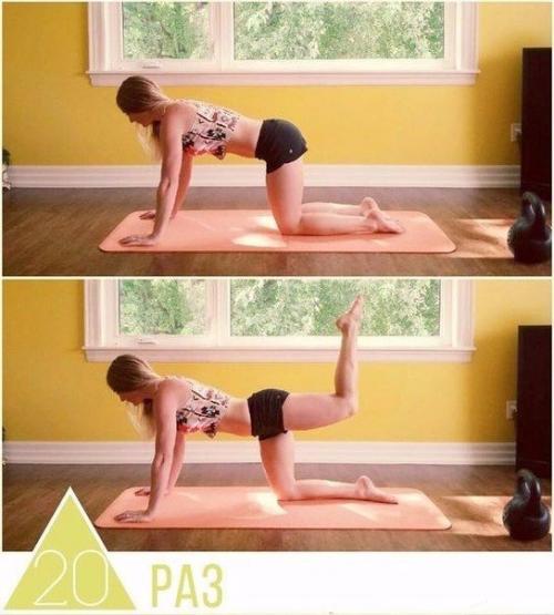 10-Минутная тренировка для упругих ягодиц? 03