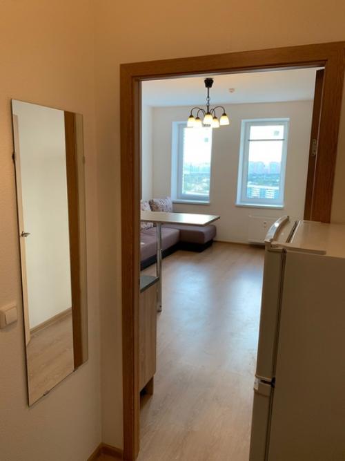 Гнездышко. Сдается на длительный срок (от 1 года) уютная квартира - студия 27 м 2 в в новом кирпично - монолитном доме. 02