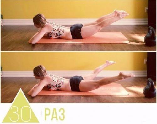 10-Минутная тренировка для упругих ягодиц? 04