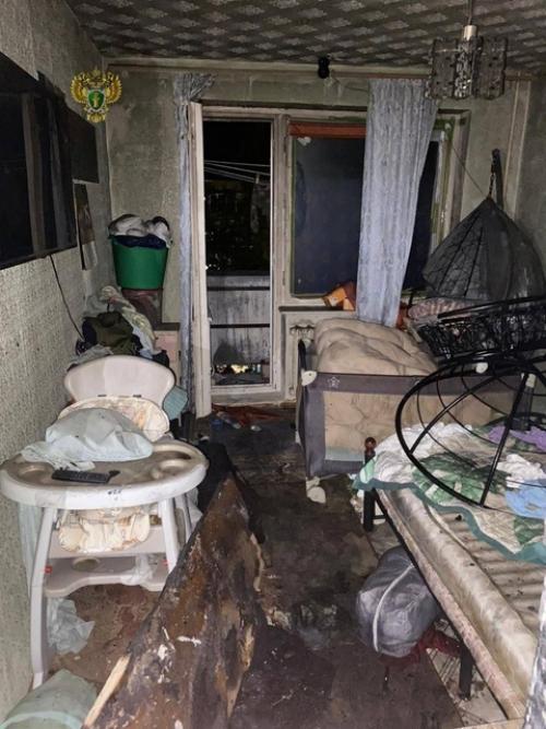 Три ребенка и женщина погибли при пожаре в Егорьевске в Подмосковье. 02