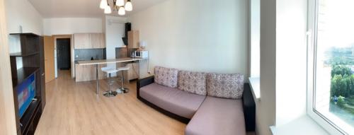 Гнездышко. Сдается на длительный срок (от 1 года) уютная квартира - студия 27 м 2 в в новом кирпично - монолитном доме. 05