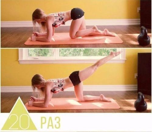 10-Минутная тренировка для упругих ягодиц? 01