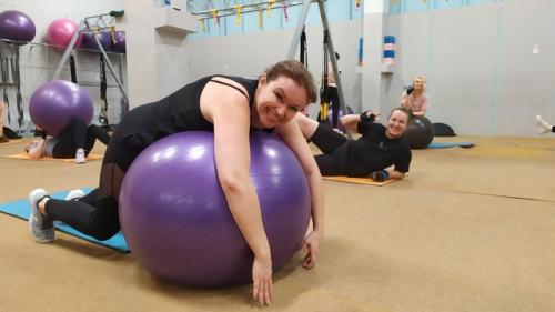 Пятничная тренировка на пресс и по занимались и по смеялись. 03