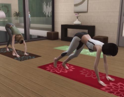 - Я пошла на тренировку, пока - пока. 02