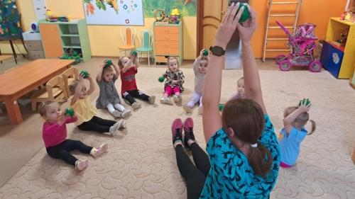 Вчера прошло занятие Беби Фитнес с ясельными группами. 02