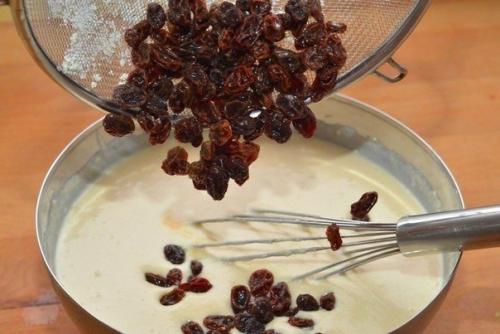 Творожные блинчики с изюмом. 03 Творожные блинчики с изюмом. 03