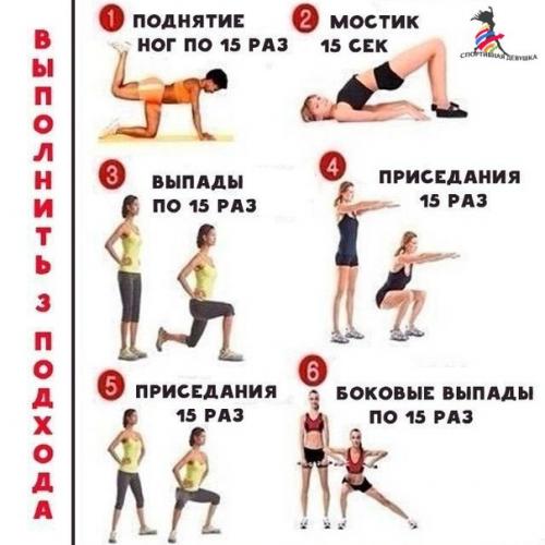 Собрала неплохие комплексы для плоского животика. 02