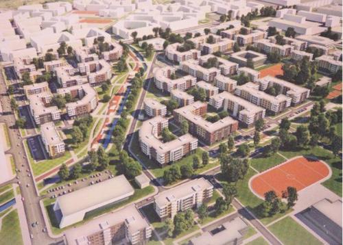 Новый жилой комплекс Город Цветов будет построен в московском районе Санкт-петербурга, в месте пересечения пулковского и Волхонского шоссе. 01