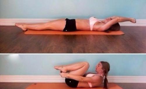 Талия плоский живот! 08