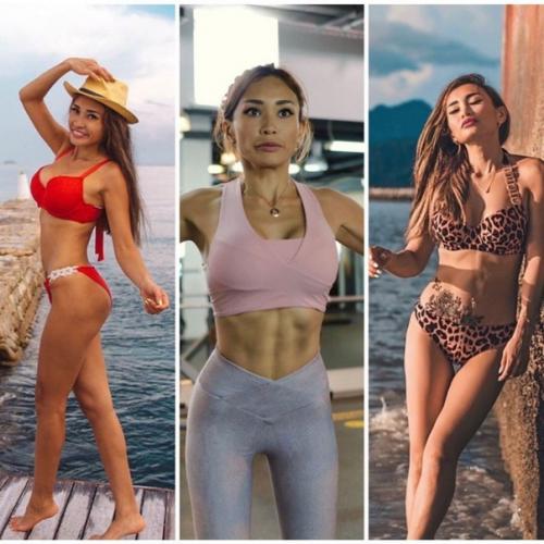 Как круто девушка привела себя в форму! 01