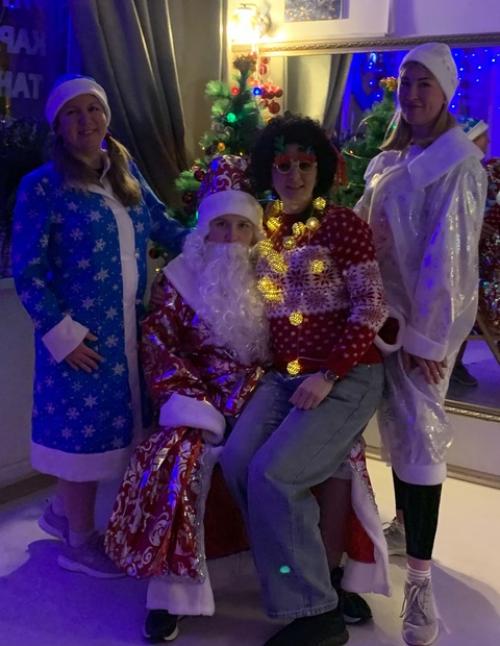 Новогодняя фитнес - тренировка! 01