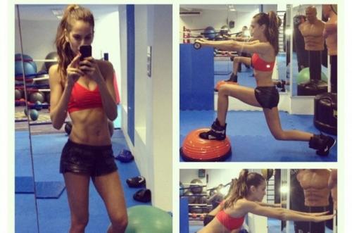 Изабель гулар влюблена в спорт - занимается каждое утро и сочетает разные типы активности. 07
