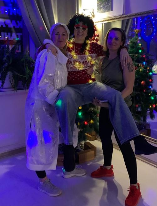 Новогодняя фитнес - тренировка! 02