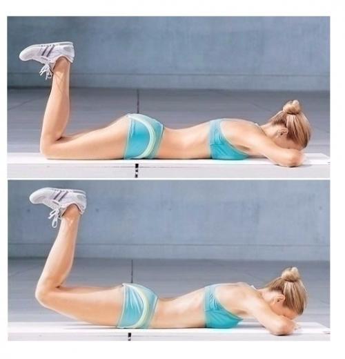 Отличная тренировка для твоей попы. 04