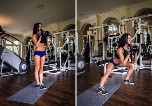 Выпады и приседания для проработки ног и ягодиц: топ - 6 вариантов упражнений. 02