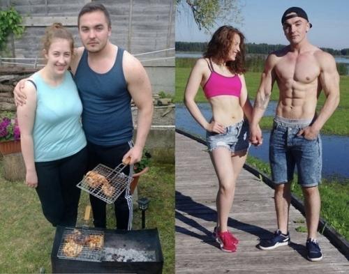 Пары, которые решились на похудение вместе! 01