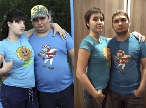 Пары, которые решились на похудение вместе! 02