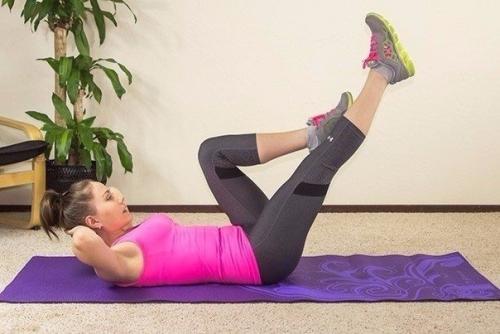 Упражнения для красивого пресса? 01