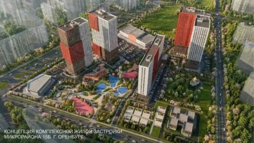 Небоскребы с фонтанами и двор без машин: в Оренбурге утвердили проект нового амбициозного квартала.

