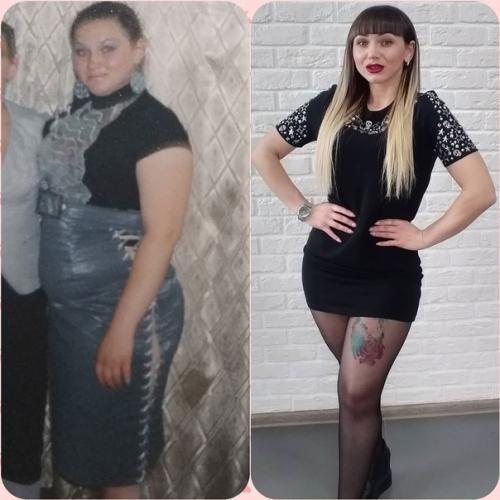 Девушка Ксения похудела на 36 кг! 01