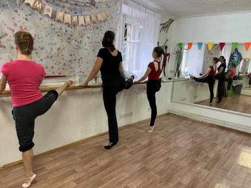 В нашем клубе Форпост на хамовническом валу, 28 начались занятия группы боди - балета для взрослых. 01